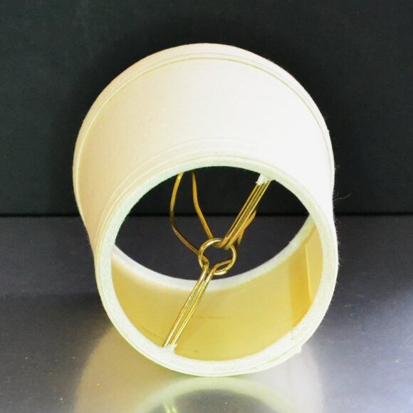 Small Accent Lamp Hollywood Regency Influence MCM Look Metal Decorative Works - Picture 11 of 11